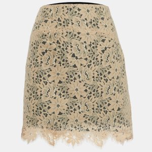 Sandro Beige Lace Knee Length Skirt L, Skirts - Luxury Closet catalog