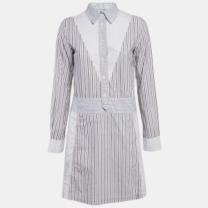 See by Chloe Blue Stripe Cotton Mini Dress S, Dresses - Luxury Closet catalog