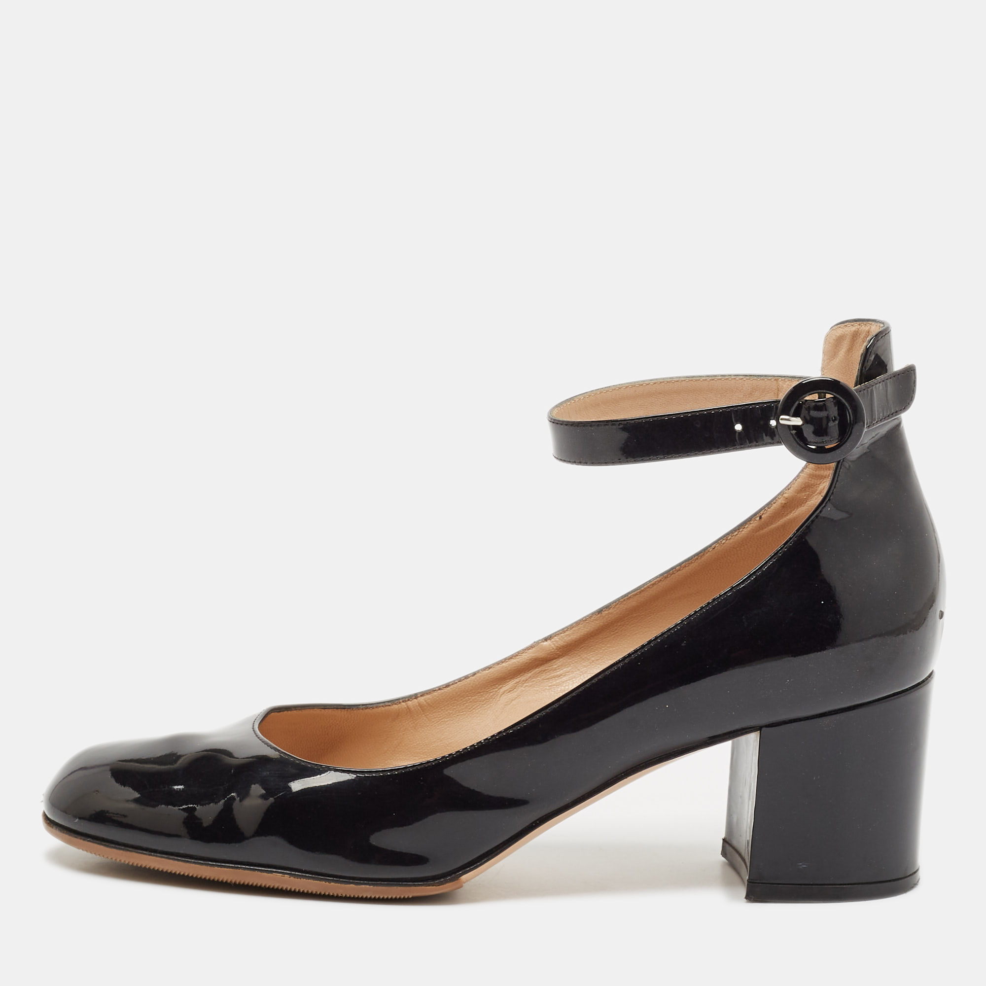 Gianvito Rossi Black Patent Leather Mary Jane Pumps Size 41, Pumps - Luxury Closet catalog