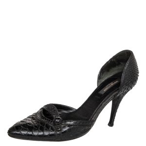 Sergio Rossi Black Python D'orsay Pumps Size 39, Pumps - Luxury Closet catalog