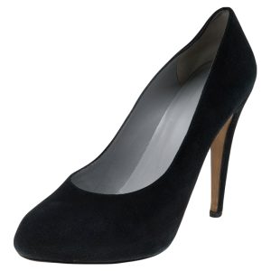 Sergio Rossi Black Suede Pumps Size 40.5, Pumps - Luxury Closet catalog