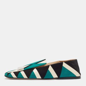 Sergio Rossi Multicolor Suede Flat Mules Size 36, Sandals - Luxury Closet catalog