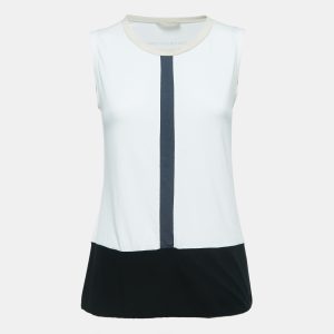 S'Max Mara White Cotton Knit Sleeveless Top M, Shirts & Tops - Luxury Closet catalog
