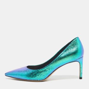 Sophia Webster Multicolor Iridescent Leather Rio Pumps Size 39.5, Pumps - Luxury Closet catalog