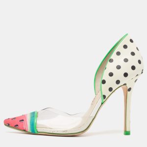 Sophia Webster Multicolor PVC and Patent Leather Jessica Watermelon Pumps Size 37, Pumps - Luxury Closet catalog
