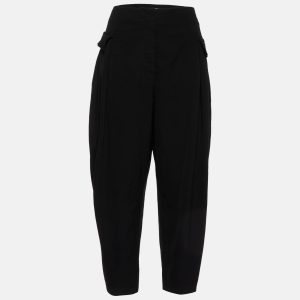 Stella Mccartney Black Wool Loose Fit Trousers M, Clothing - Luxury Closet catalog