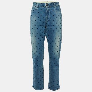 Stella McCartney Blue Embroidered Denim Slim Fit Jeans L/Waist 36", Jeans - Luxury Closet catalog