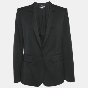 Stella McCartney Black Wool Button Front Blazer M, Coats & Jackets - Luxury Closet catalog