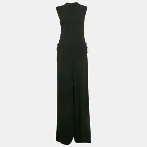 Stella McCartney Black Crepe Tie Detail Sleeveless Jumpsuit S, Suits - Luxury Closet catalog