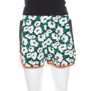 Stella McCartney Multicolor Floral Printed Stretch Knit Kristelle Shorts S, Shorts - Luxury Closet catalog