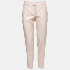 Stella McCartney Pink Textured Wool Tailored Trousers S, Clothing - Luxury Closet catalog