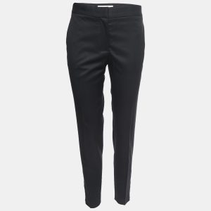 Stella McCartney Black Wool Straight Fit Pants M, Clothing - Luxury Closet catalog