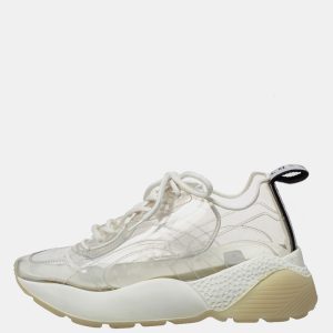 Stella McCartney White PVC Eclypse Sneakers Size 39, Athletic Shoes & Sneakers - Luxury Closet catalog