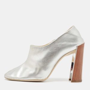 Stella McCartney Silver Faux Leather Pumps Size 37, Pumps - Luxury Closet catalog