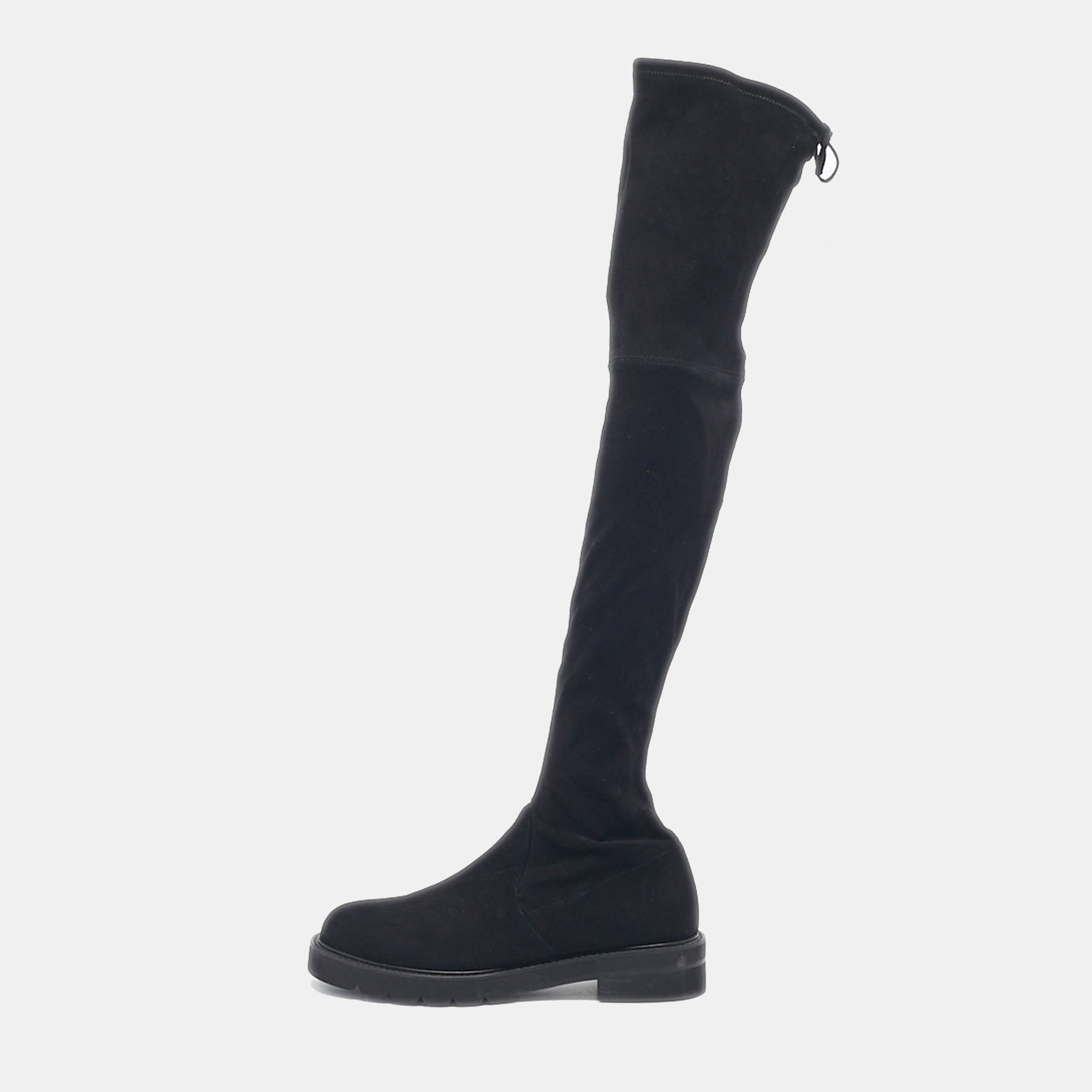 Stuart Weitzman Black Suede Lowland Over The Knee Boots Size 39.5, Boots - Luxury Closet catalog