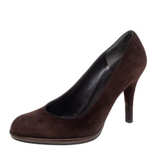 Stuart Weitzman Brown Suede Pumps Size 36.5, Pumps - Luxury Closet catalog