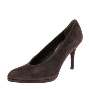 Stuart Weitzman Brown Suede Pumps Size 38, Pumps - Luxury Closet catalog