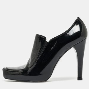 Stuart Weitzman Black Patent Leather Loafer Pumps Size 39, Pumps - Luxury Closet catalog
