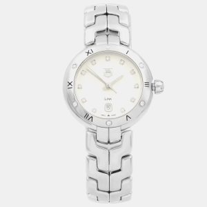 Tag Heuer Silver Diamond Stainless Steel Link WAT1413.BA0954 Quartz Women's Wristwatch 29 mm, Watches - Luxury Closet catalog