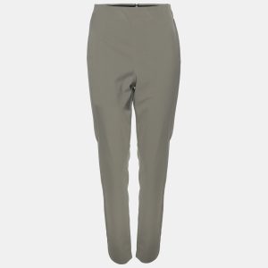 Theory Grey Stretch Nylon Trouser M, Clothing - Luxury Closet catalog