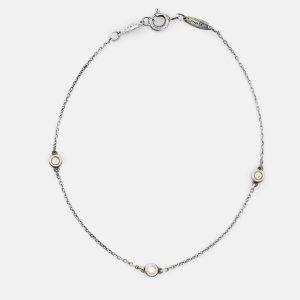 Tiffany & Co. Diamonds by the Yard Silver 925 Station Bracelet, Jewelry - Luxury Closet catalog