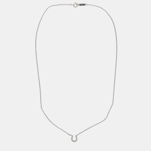 Tiffany & Co. 18k White Gold Diamonds Horse Shoe Necklace, Necklaces - Luxury Closet catalog