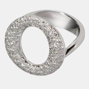 Tiffany & Co. 18K White Gold and Diamond Elsa Peretti Sevillana Diamond Ring EU 52.5, Rings - Luxury Closet catalog