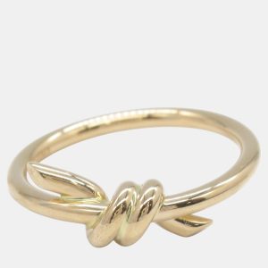 Tiffany & Co. 18K Pink Gold Knot Ring EU 50, Rings - Luxury Closet catalog