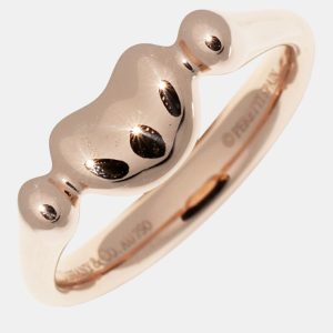 Tiffany & Co. 18K Pink Gold Elsa Peretti Bean Ring EU 52.5, Rings - Luxury Closet catalog