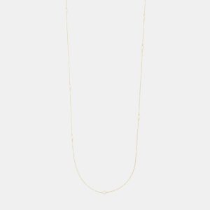Tiffany & Co. 18K Yellow Gold and Diamond Elsa Peretti Diamond By The Yard Sprinkle Necklace, Necklaces - Luxury Closet catalog