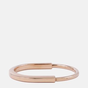 Tiffany & Co. Padlock Large 18K Pink Gold Bangle, Bracelets - Luxury Closet catalog