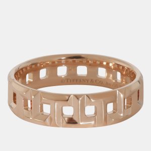 Tiffany & Co. 18K Rose Gold  Tiffany Tiffany True Wide Ring EU 59, Rings - Luxury Closet catalog