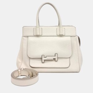 Tod's White Leather Tote Bag, Tote Handbags - Luxury Closet catalog