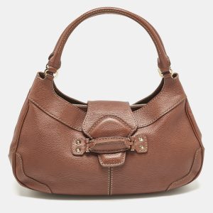 Tod's Brown Leather Studs Hobo, Shoulder Bags - Luxury Closet catalog