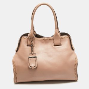 Tod's Rose Poudre Leather Cape Tote, Tote Handbags - Luxury Closet catalog