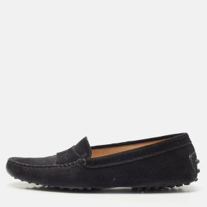 Tod's Black Suede Slip On Loafers Size 38, Loafers & Slip-Ons - Luxury Closet catalog