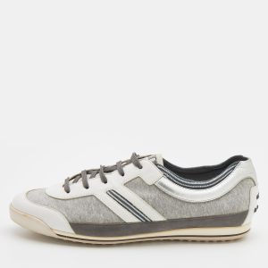 Tod's Multicolor Fabric/Leather, and Suede Low Top Sneakers Size 38.5, Athletic Shoes & Sneakers - Luxury Closet catalog