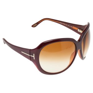 Tom Ford Purple/Brown Gradient TF65 Sabine Sunglasses, Sunglasses - Luxury Closet catalog