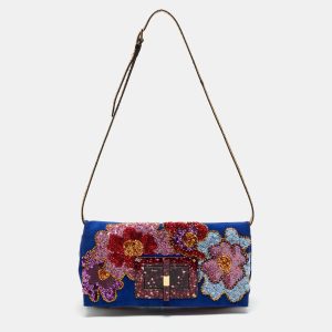 Tom Ford Multicolor Sequin and Suede Natalia Convertible Clutch, Clutches & Special Occasion Bags - Luxury Closet catalog