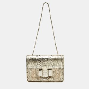 Tom Ford Silver Python Medium Sienna Shoulder Bag, Shoulder Bags - Luxury Closet catalog
