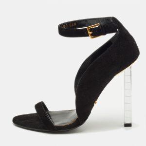 Tom Ford Black Suede Ankle Strap Sandals Size 37, Sandals - Luxury Closet catalog