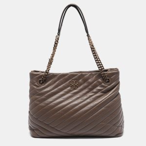 Tory Burch Beige Chevron Leather Kira Tote, Tote Handbags - Luxury Closet catalog