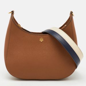 Tory Burch Beige Leather Emerson Swingpack Shoulder Bag, Shoulder Bags - Luxury Closet catalog