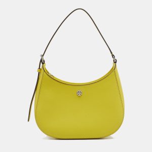 Tory Burch Yellow Leather Emerson Zip Shoulder Bag, Shoulder Bags - Luxury Closet catalog