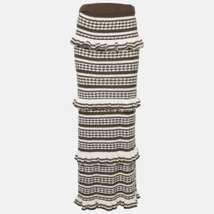 Tularosa Brown Knit Kaely Maxi Skirt M, Skirts - Luxury Closet catalog