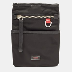 TUMI Black Nylon and Leather Pouch, Clutches & Special Occasion Bags - Luxury Closet catalog