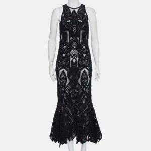 Jonathan Simkhai Black Lace & Tulle Mermaid Sheer Gown M, Dresses - Luxury Closet catalog