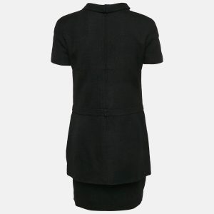 Valentino Garavani Black Viscose Mini Dress and Skirt Set M, Suits - Luxury Closet catalog