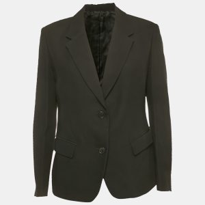 Valentino Black Silk Blend Single Breasted Blazer M, Coats & Jackets - Luxury Closet catalog