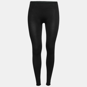 Valentino Black Stretch Jersey Leggings M, Clothing - Luxury Closet catalog